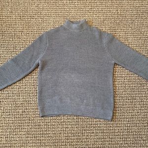 Knit mock neck sweater